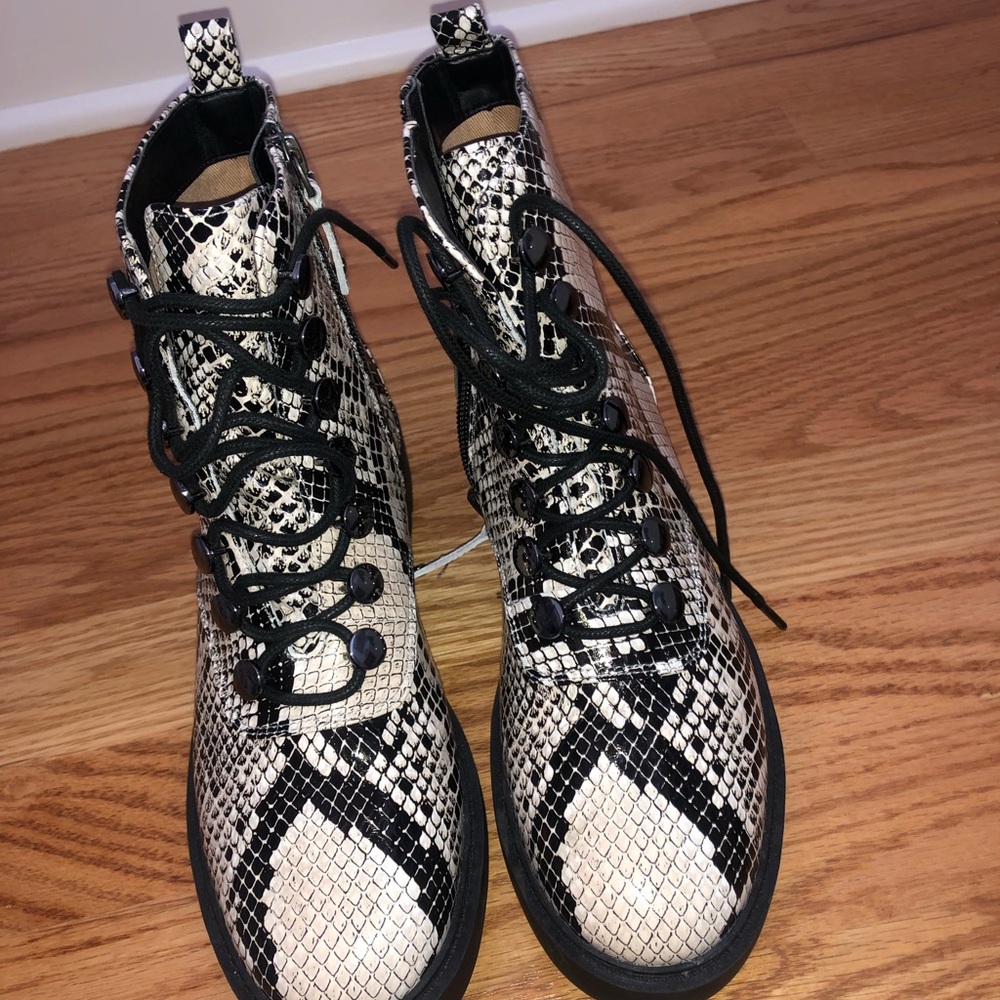 Size 6 Snakeskin boots Paolo from Nordstrom